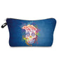 Paisley Skull - Water-Resistant Multi-Use Pouch
