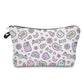 Purple Boo Ghost - Water-Resistant Multi-Use Pouch