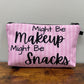 Might Be Makeup Pink - Water-Resistant Multi-Use Pouch