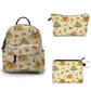 Sandcastle Crab - Water-Resistant Mini Backpack & Pouches Set