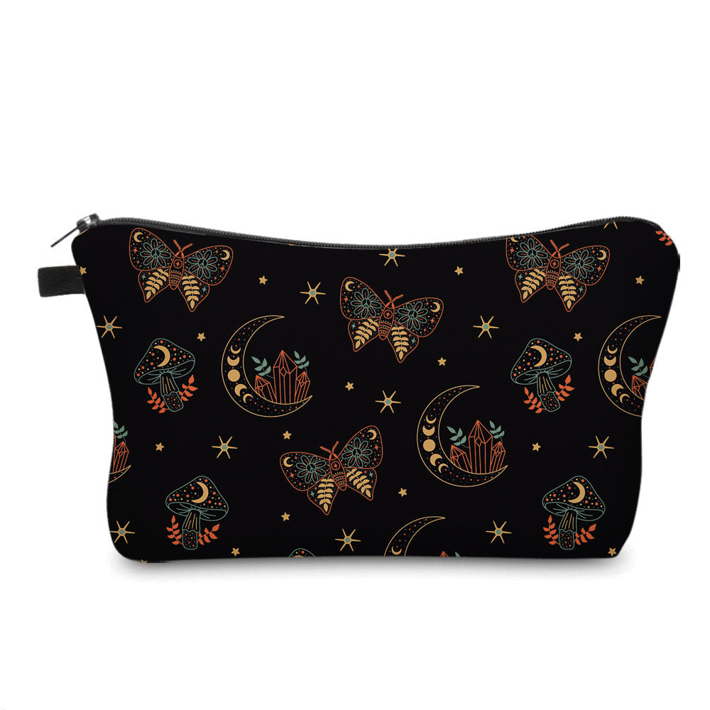 Nocturnal Butterfly - Water-Resistant Multi-Use Pouch