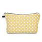 Yellow Polka Dot - Water-Resistant Multi-Use Pouch