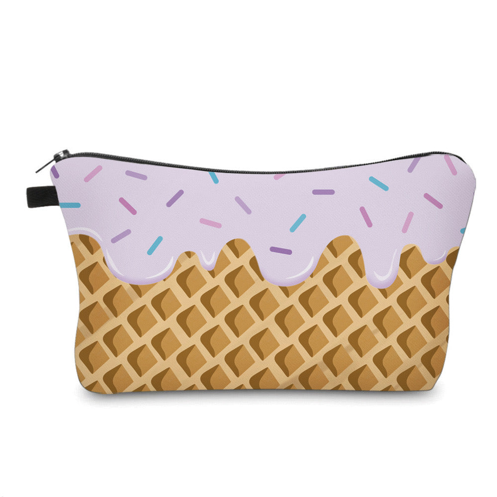 Ice Cream Cone - Water-Resistant Multi-Use Pouch