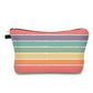 Rainbow Stripes - Water-Resistant Multi-Use Pouch