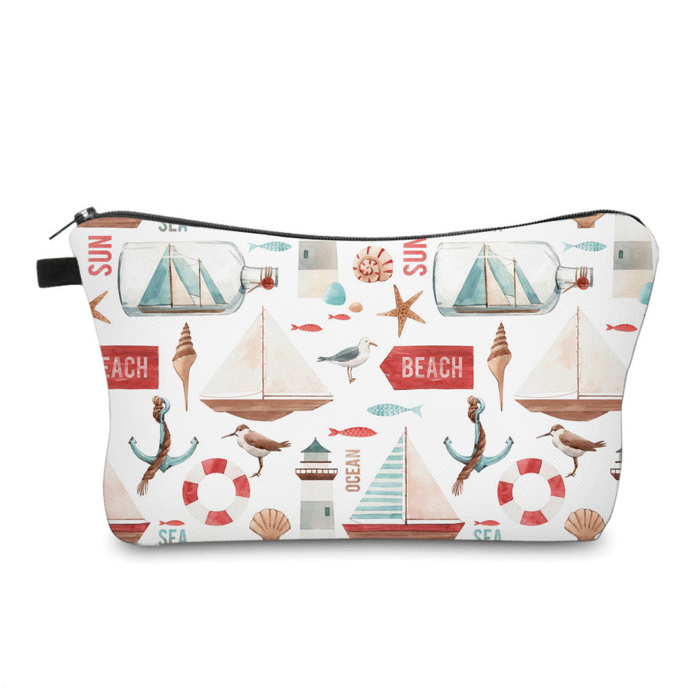 Sailboats - Water-Resistant Multi-Use Pouch