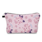 Pink And Blue Floral - Water-Resistant Multi-Use Pouch