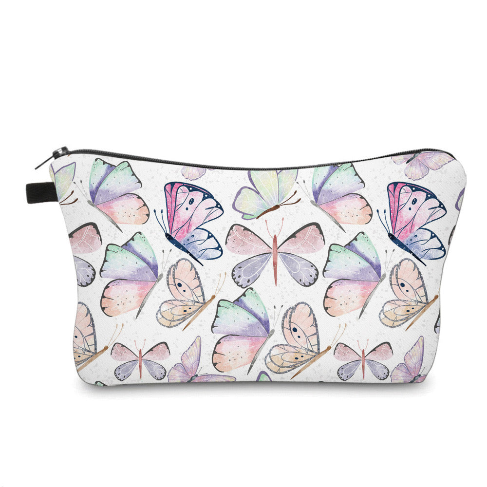 Butterfly Watercolor - Water-Resistant Multi-Use Pouch