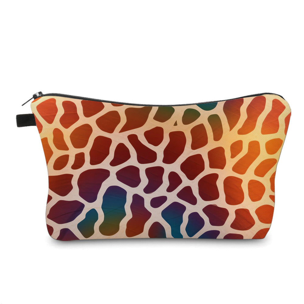 Rainbow Giraffe - Water-Resistant Multi-Use Pouch