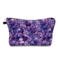 Lilac Purple Petals - Water-Resistant Multi-Use Pouch