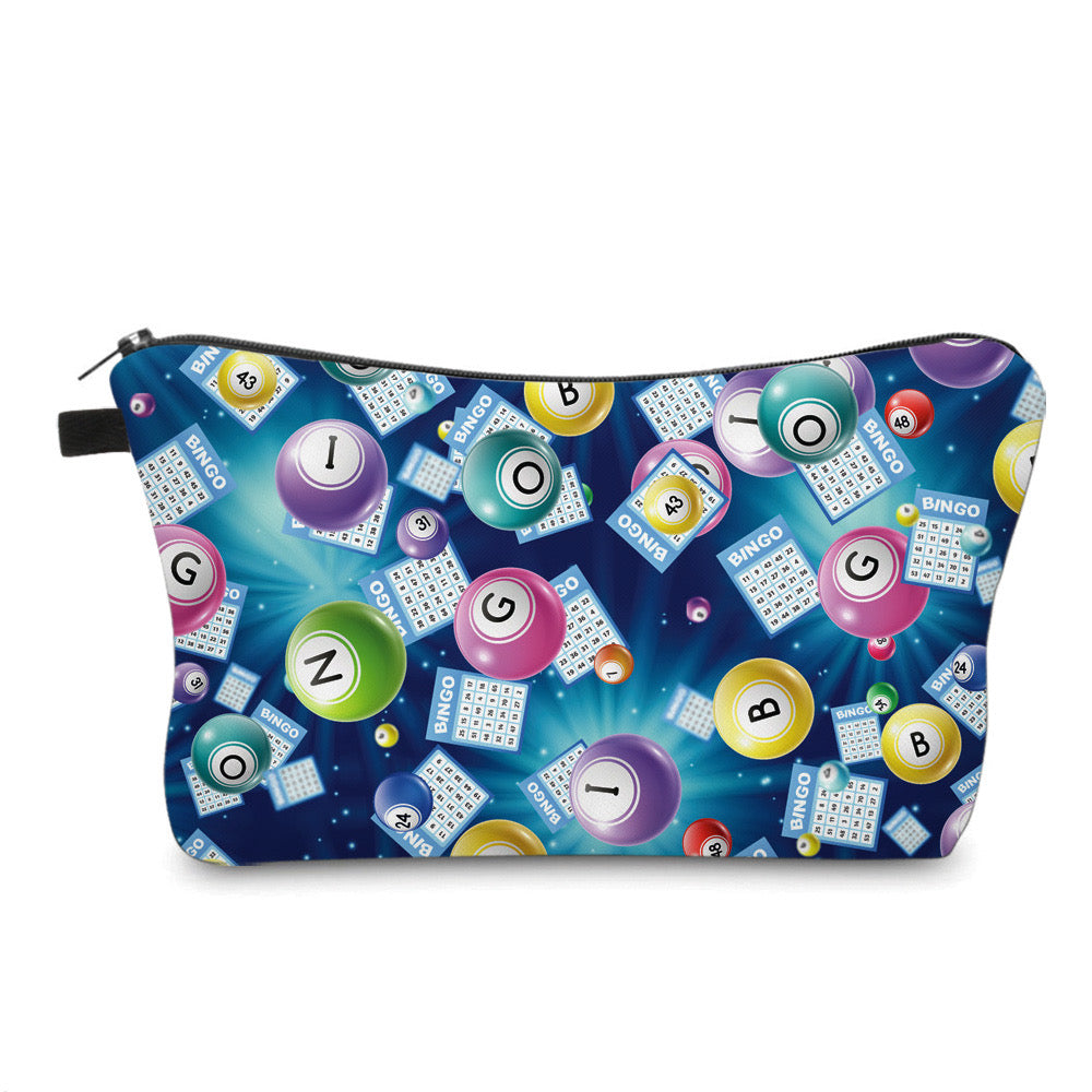 Bingo Galaxy Card Balls - Water-Resistant Multi-Use Pouch