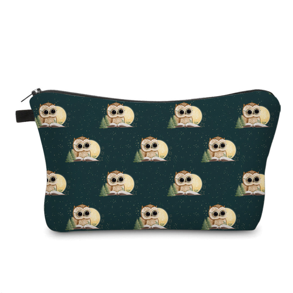 Reading Owls - Water-Resistant Multi-Use Pouch