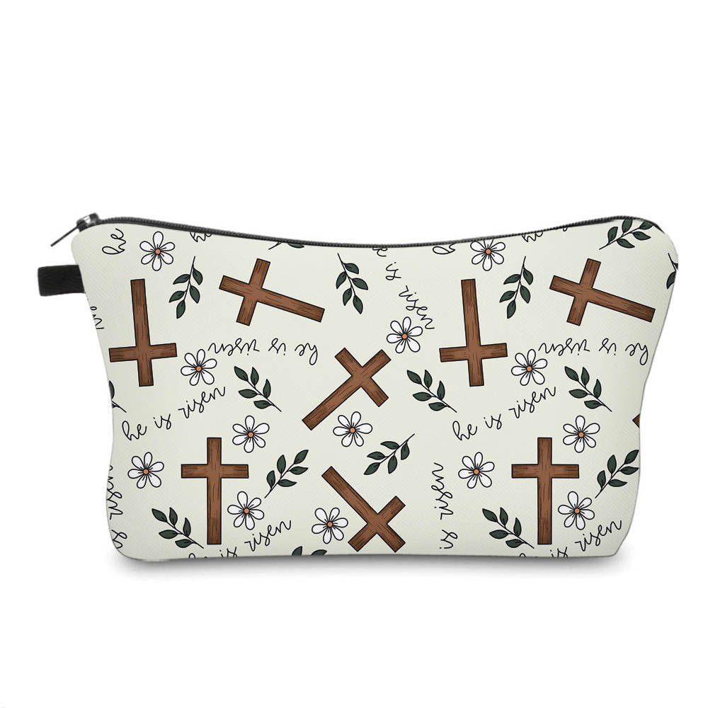 He Is Risen - Water-Resistant Multi-Use Pouch