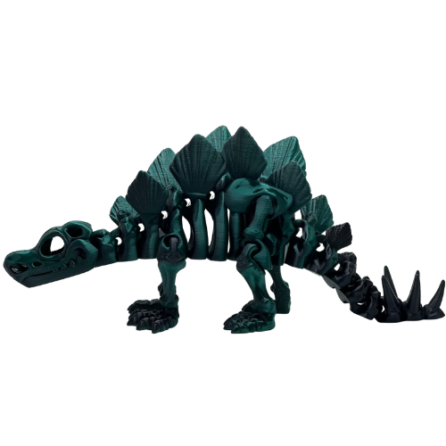 Articulated Spike the Stegosaurus - 3D Printed