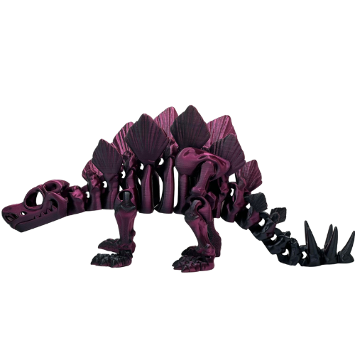 Articulated Spike the Stegosaurus - 3D Printed