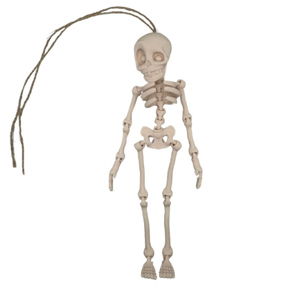 Articulated Skeleton Ornament - Bone - 3D Printed