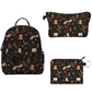 Dark Arts Magic Wizard - Water-Resistant Mini Backpack & Pouches Trio