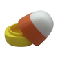 3" Candy Corn container