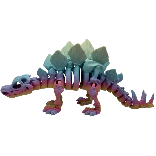 Articulated Spike the Stegosaurus - 3D Printed