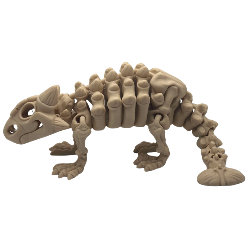 Articulated Kosh the Ankylosaurus - 3D Printed