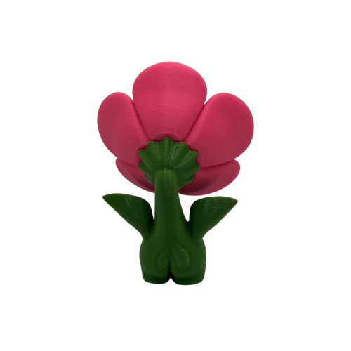 3" 3D Printed Flower - Buttercup