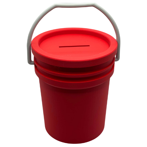 3.91" Mini 3D Printed 5 Gallon Bucket Bank