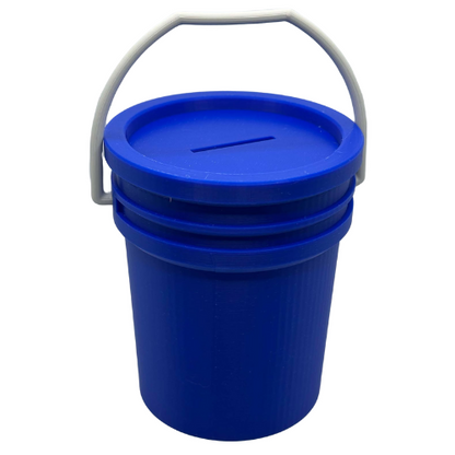 3.91" Mini 3D Printed 5 Gallon Bucket Bank