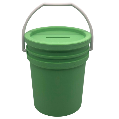 3.91" Mini 3D Printed 5 Gallon Bucket Bank