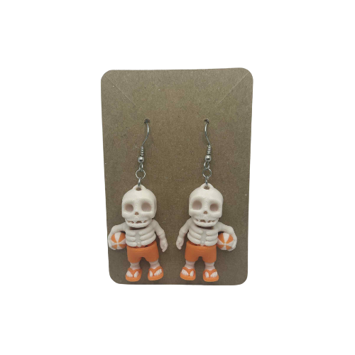 Florida Man Earrings - 3D Printed