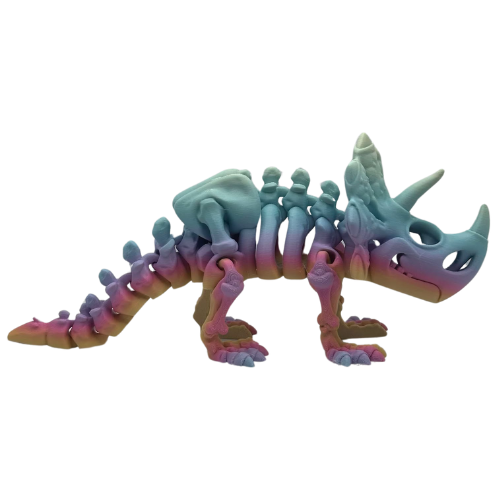 Articulated Cera the Triceratops - 3D Printed