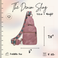 The Sam Sling - Denim + Suede