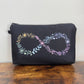 Infinity Floral  - Water-Resistant Multi-Use Pouch