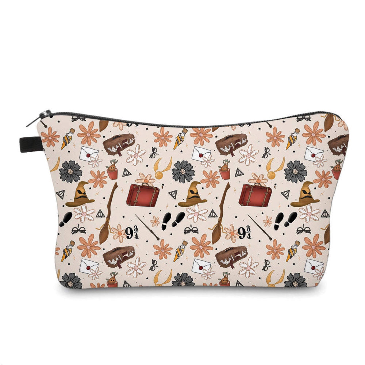 Magic Floral Suitcase - Water-Resistant Multi-Use Pouch