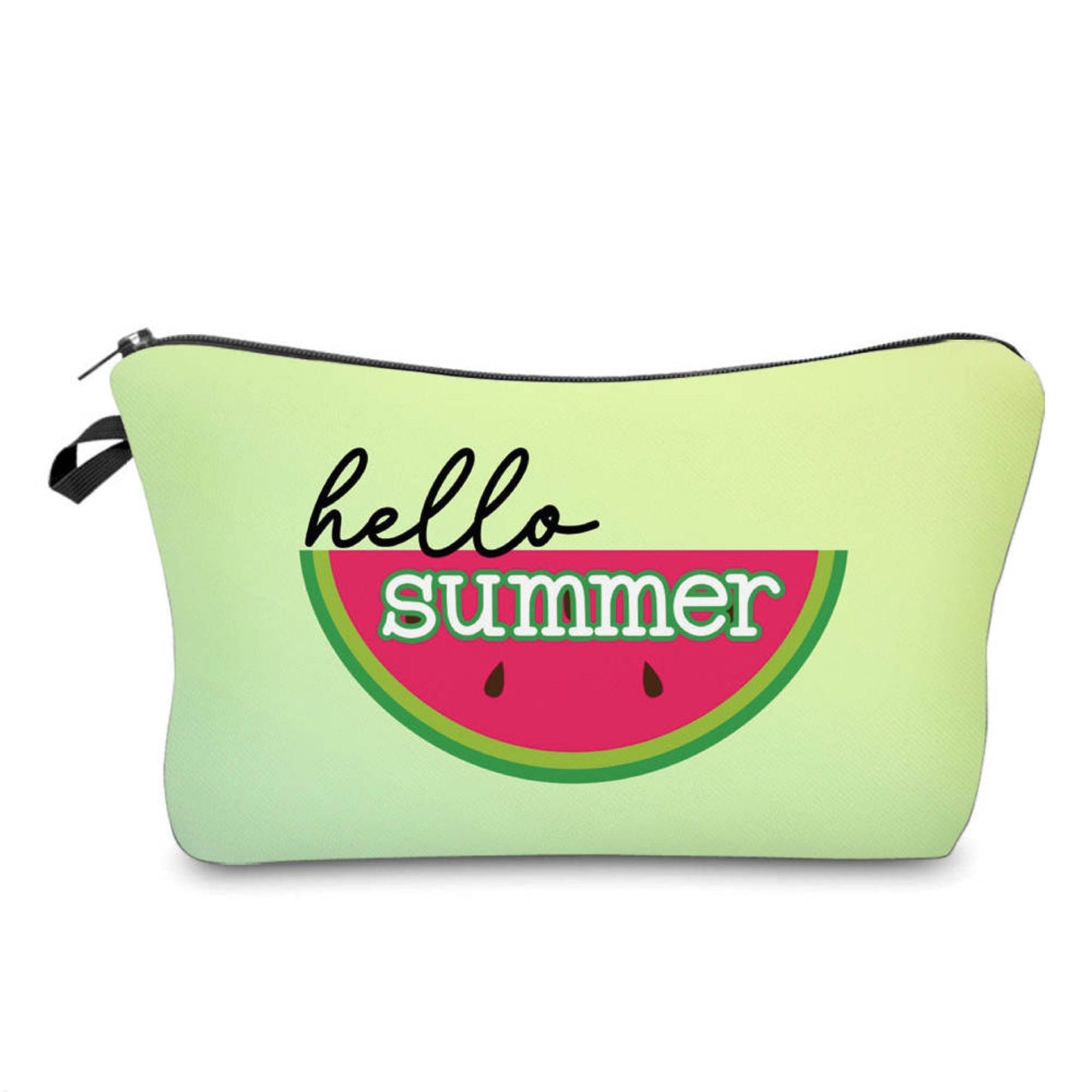 Hello Summer Watermelon Lime - Water-Resistant Multi-Use Pouch
