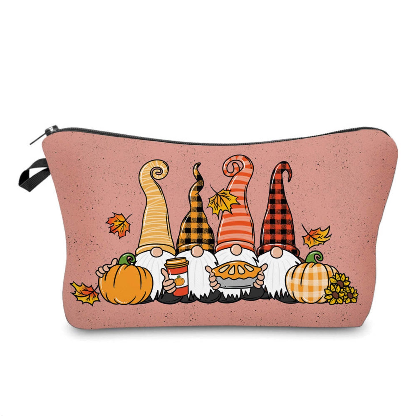 Pumpkin & Pie Gnome - Water-Resistant Multi-Use Pouch