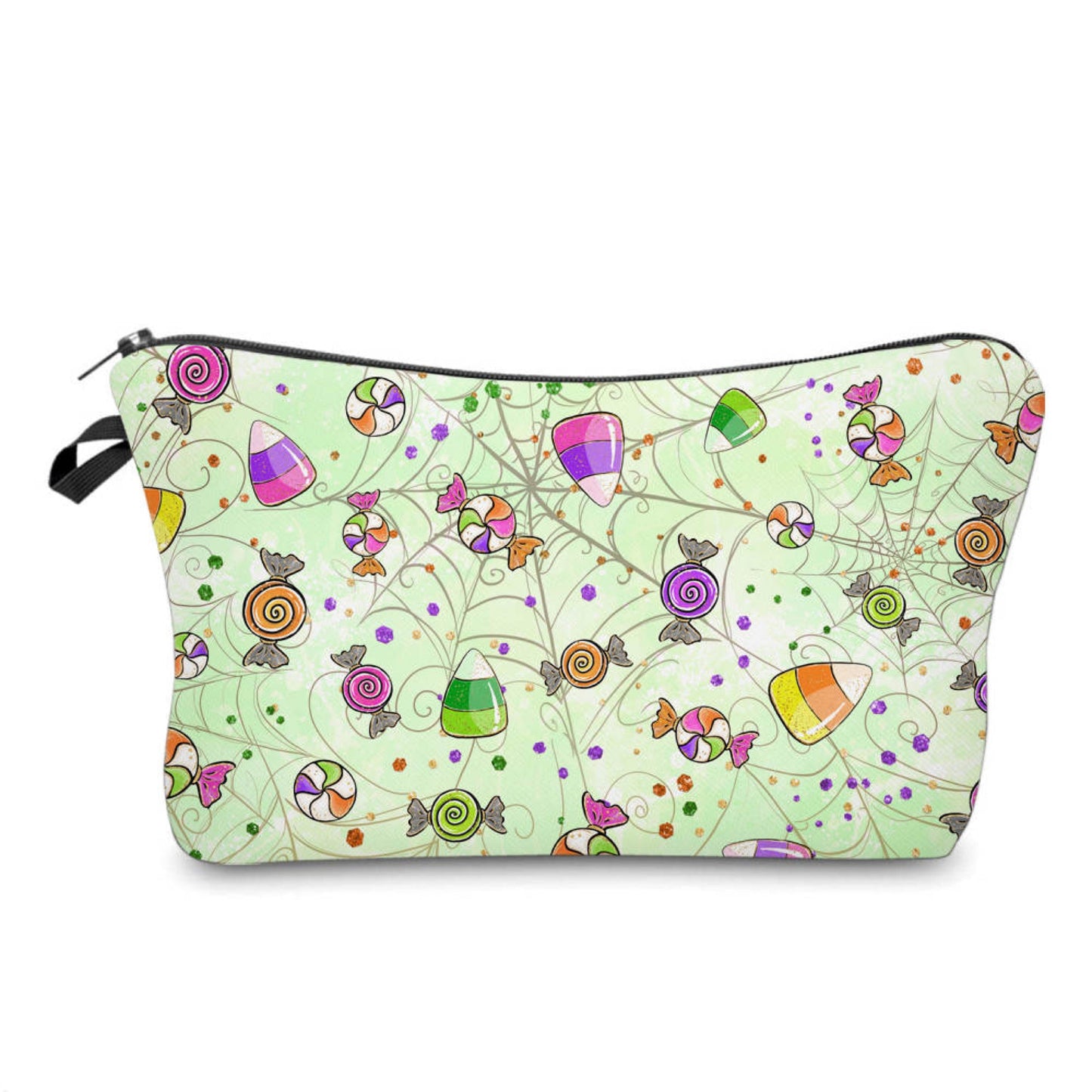 Green Candy Webs - Water-Resistant Multi-Use Pouch