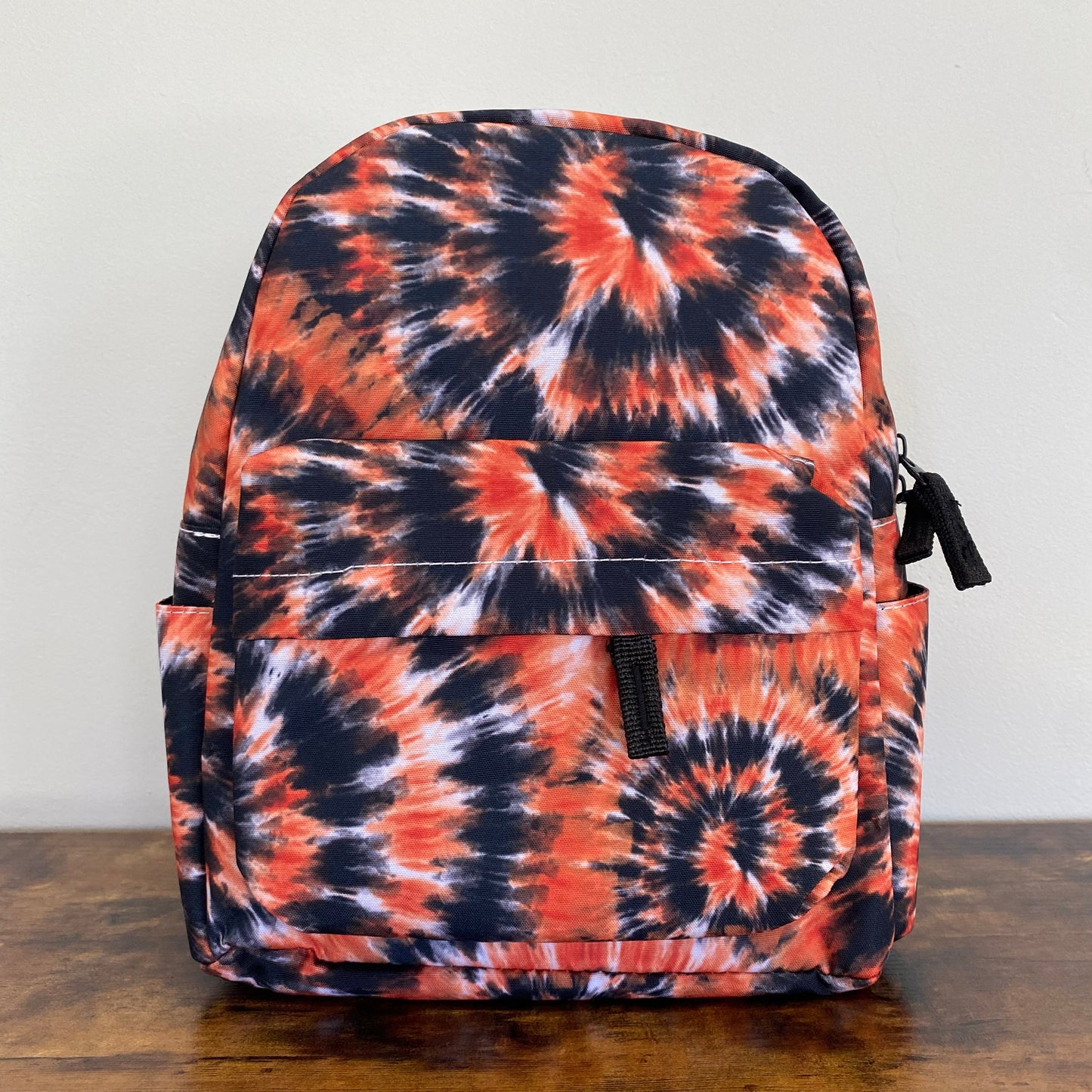 Orange Tie Dye - Water-Resistant Mini Backpack