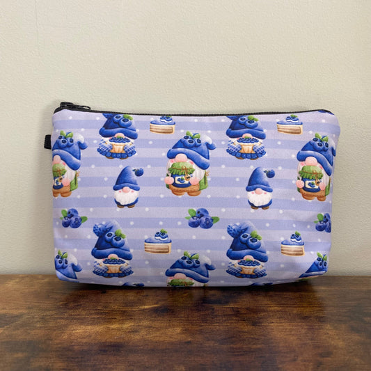 Gnome Blueberry Pie  - Water-Resistant Multi-Use Pouch