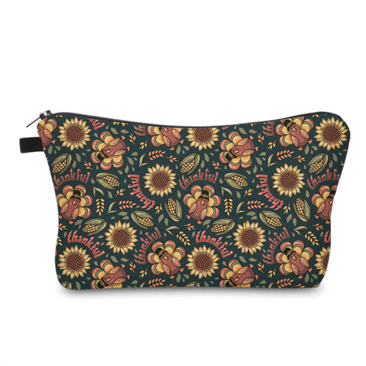 Thankful Turkey - Water-Resistant Multi-Use Pouch