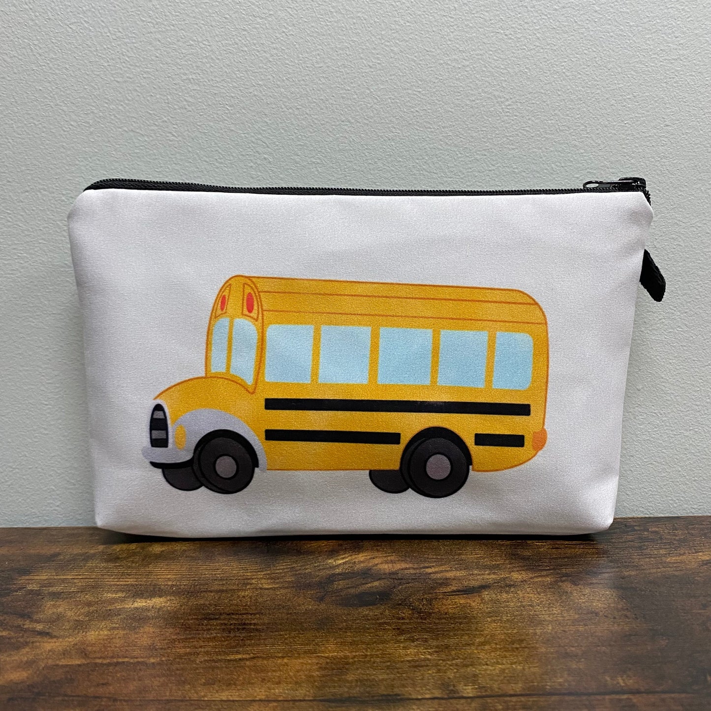 School Bus - Water-Resistant Multi-Use Pouch