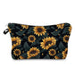 Sunflower Detailed Petals - Water-Resistant Multi-Use Pouch