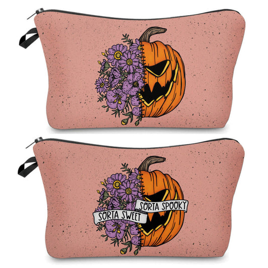 Sweet Spooky Pumpkin - Water-Resistant Multi-Use Pouch