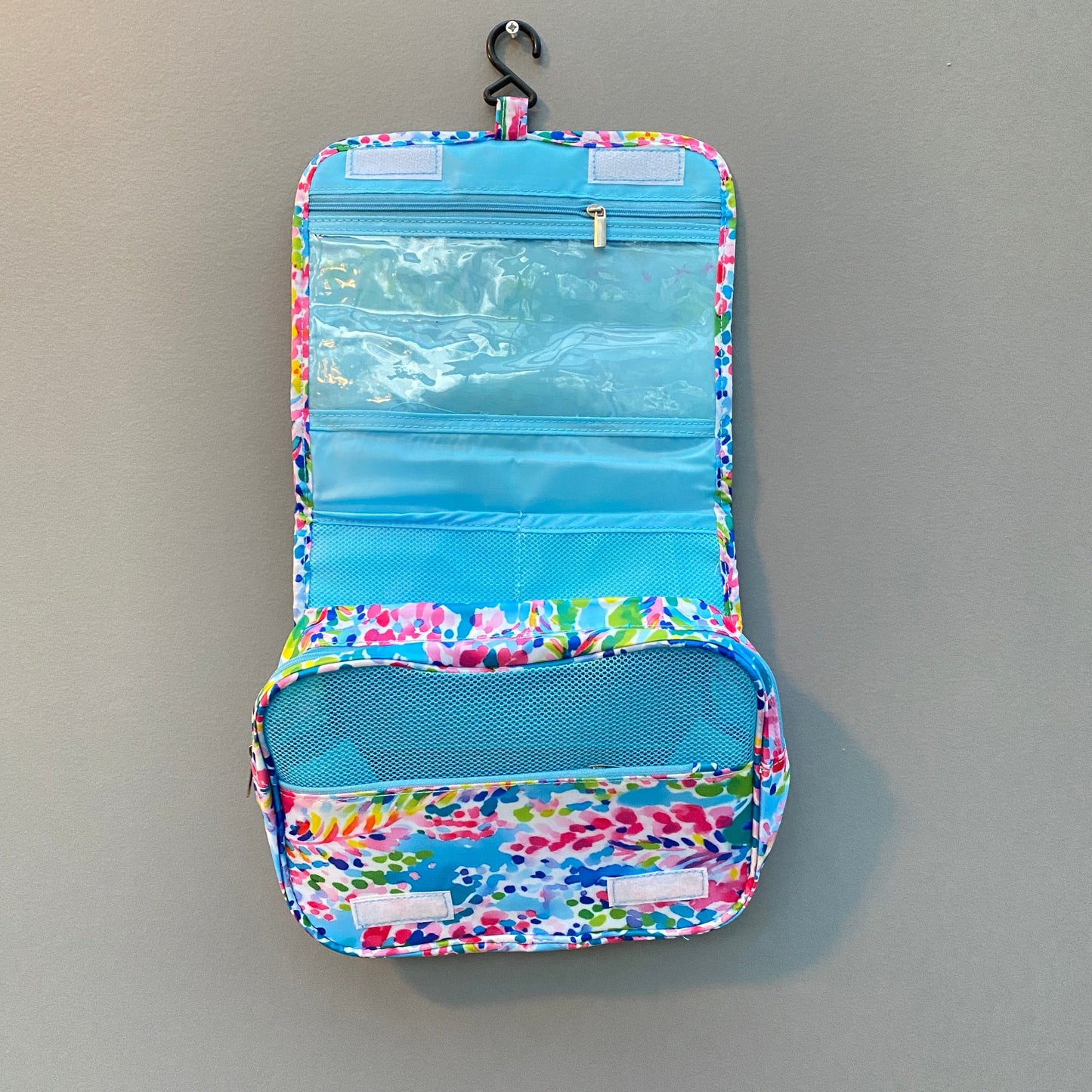 Hanging Toiletry Bag - Watercolor Floral