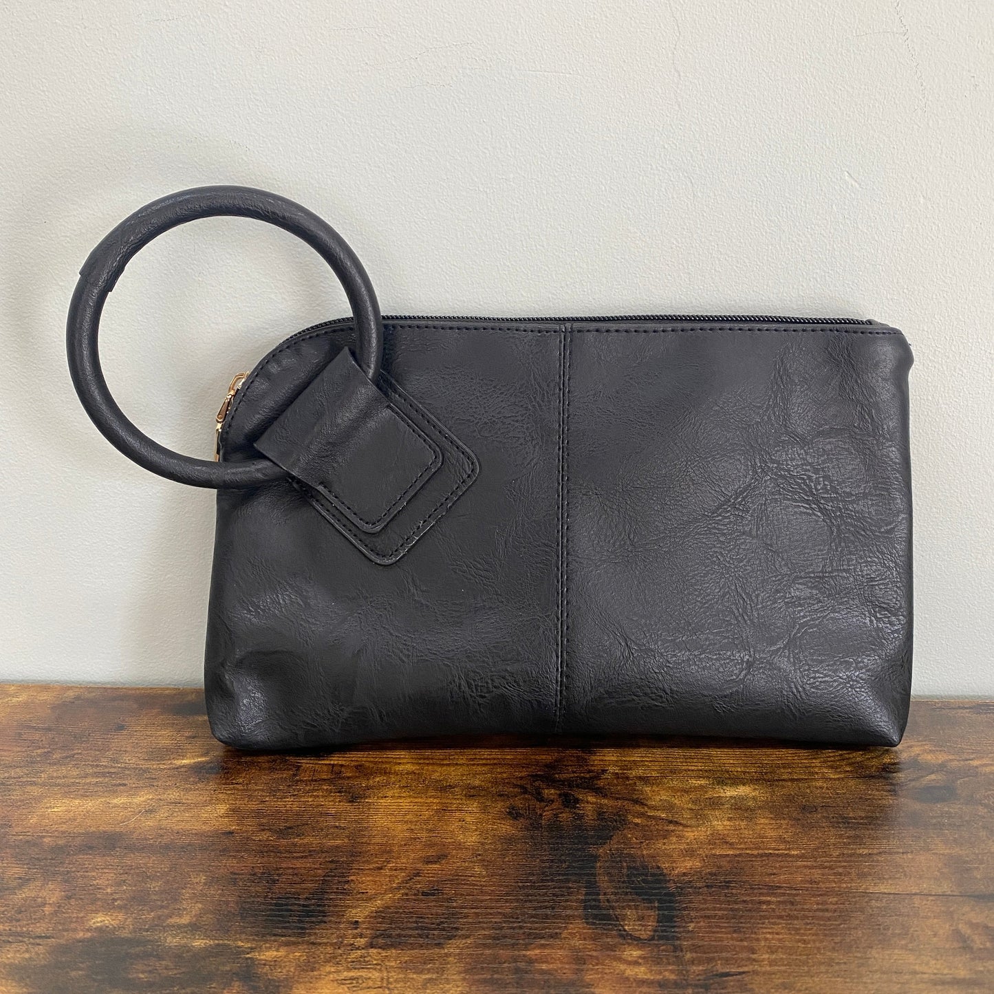 Luna Clutch - Faux Leather with Wrist Loop