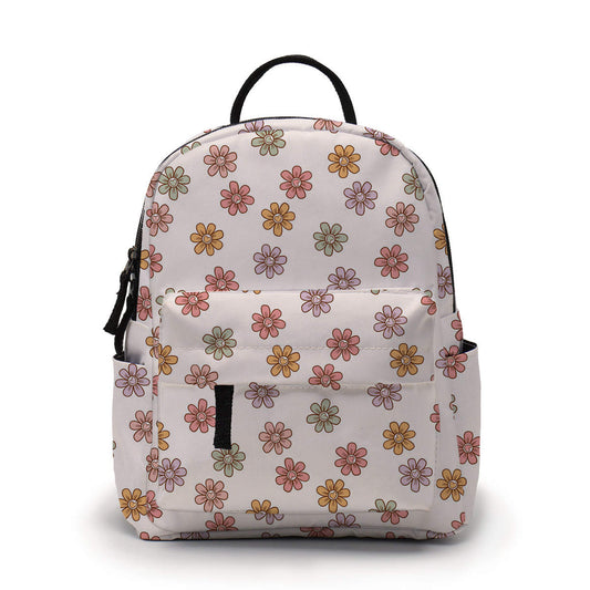 Floral Tiny Heart - Water-Resistant Mini Backpack