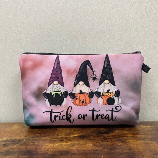 Gnome Trick or Treat - Water-Resistant Multi-Use Pouch