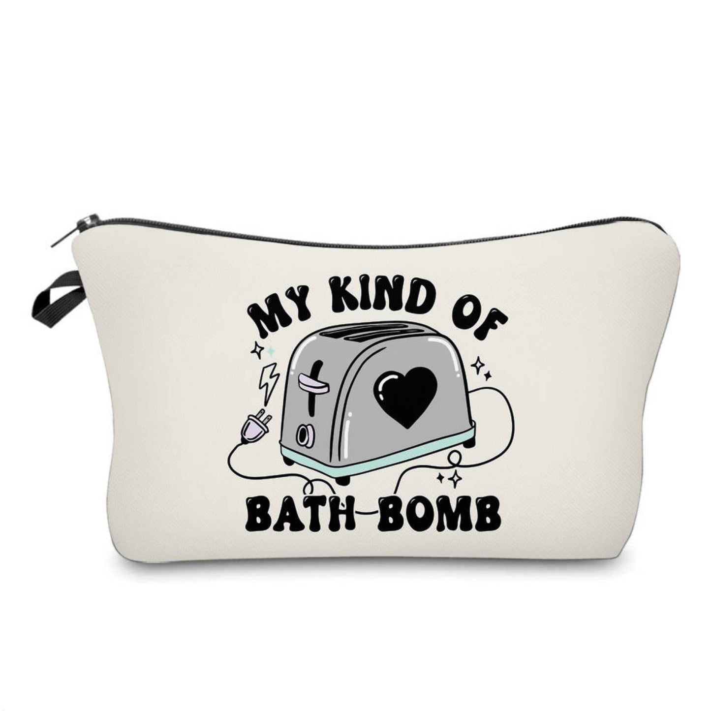 Toaster Bath Bomb - Water-Resistant Multi-Use Pouch