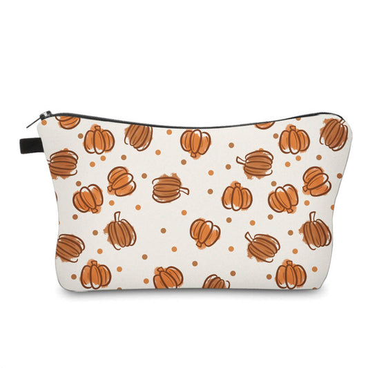 Pumpkin Polkadot - Water-Resistant Multi-Use Pouch