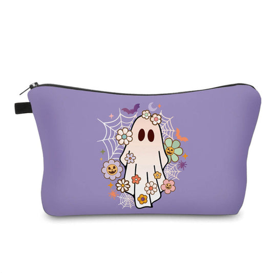 Ghost Purple Floral - Water-Resistant Multi-Use Pouch