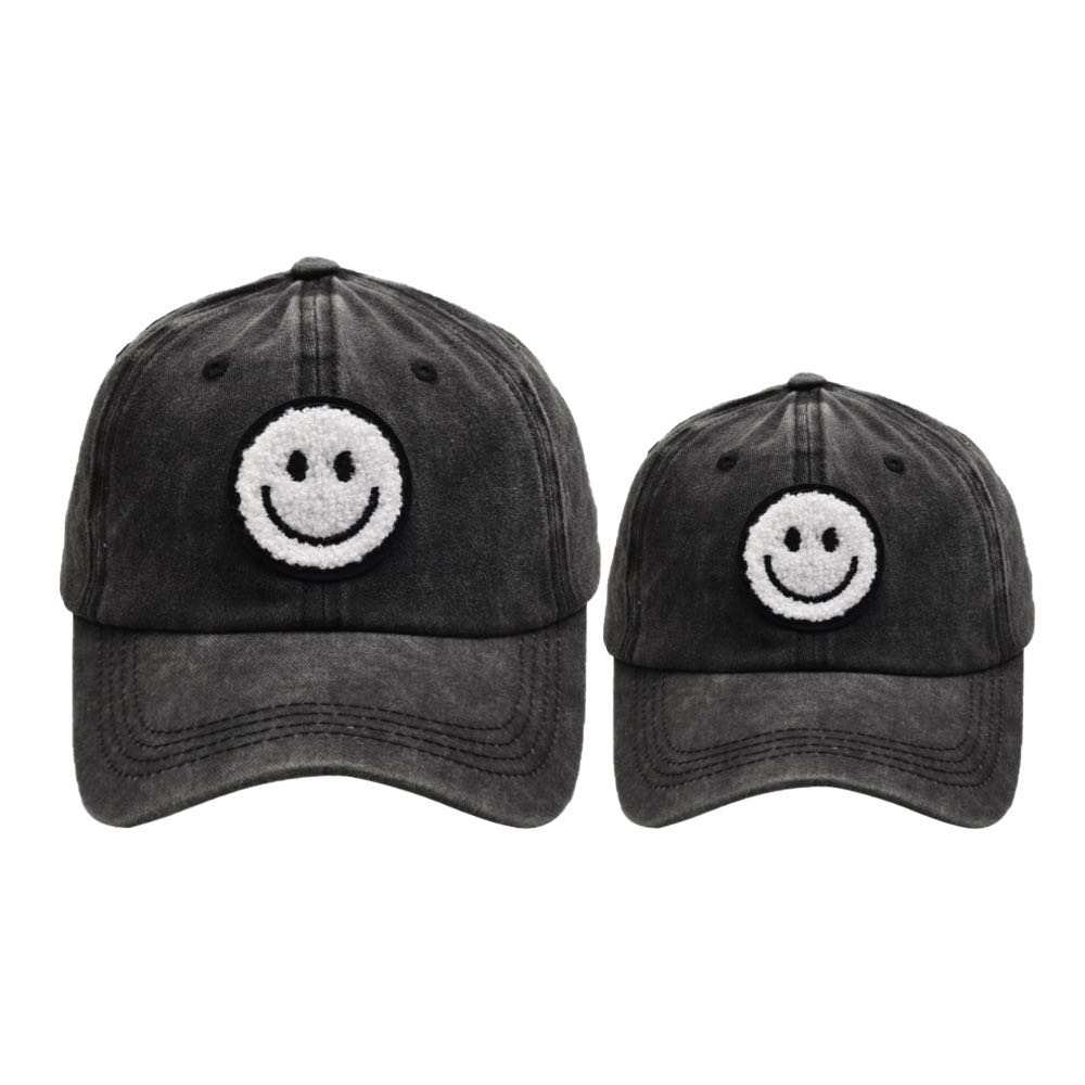 Smiley Face - Adult & Child Sized Hats