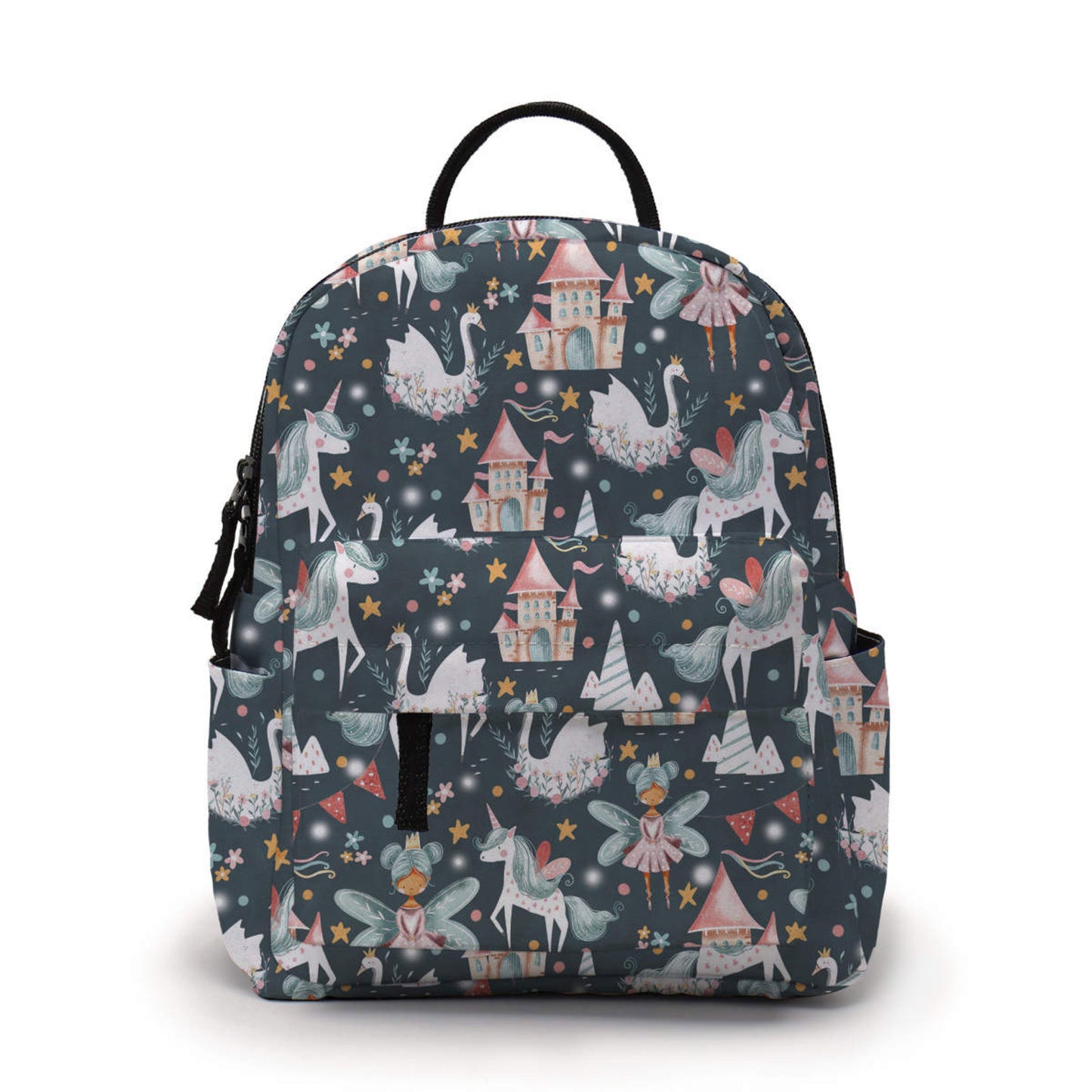Princess Castle Unicorn - Water-Resistant Mini Backpack
